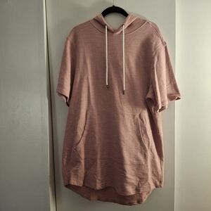 George Men's Light Pink Hoodie